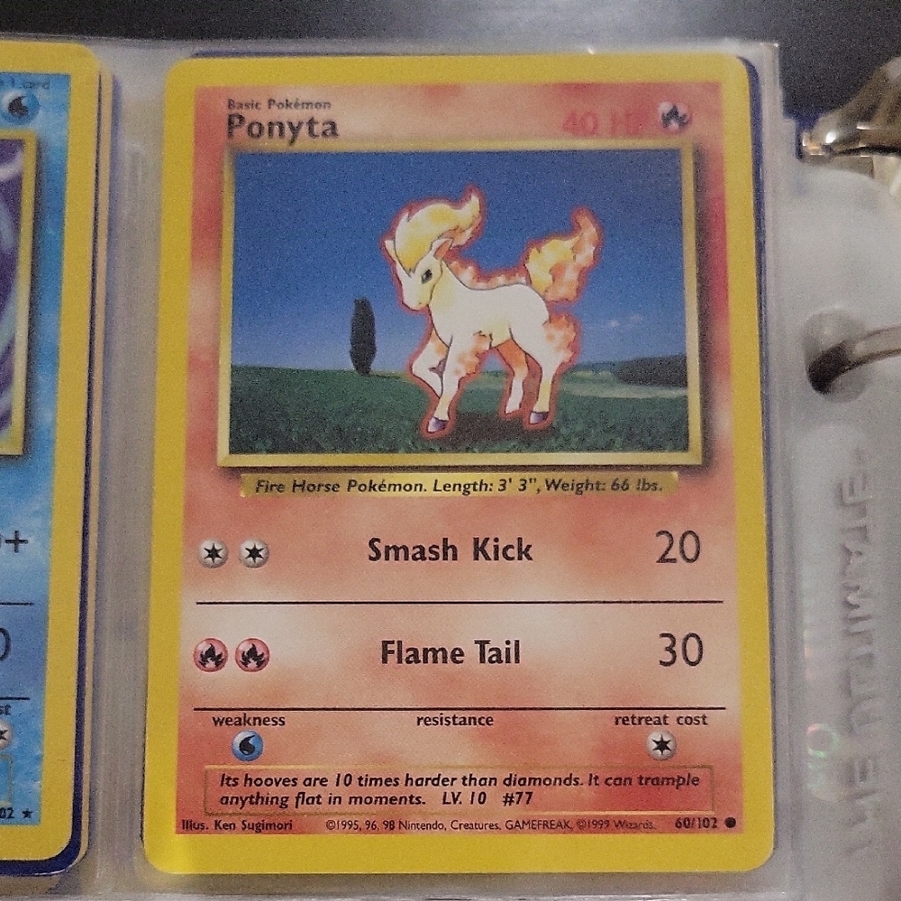 Pokemon Card Ponyta